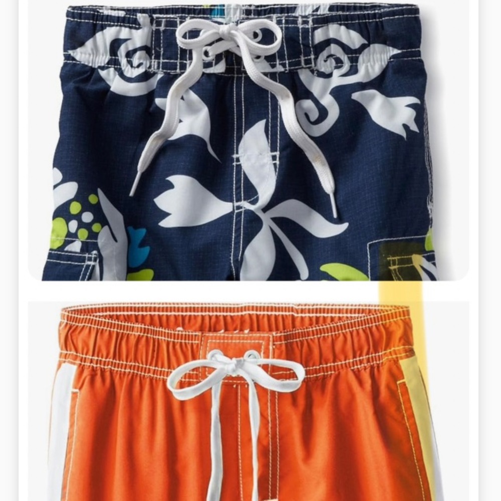 Kanu Surf Boys' Barracuda Quick Dry UPF 50+ Beach Swim Trunks (set of 2) 14/16